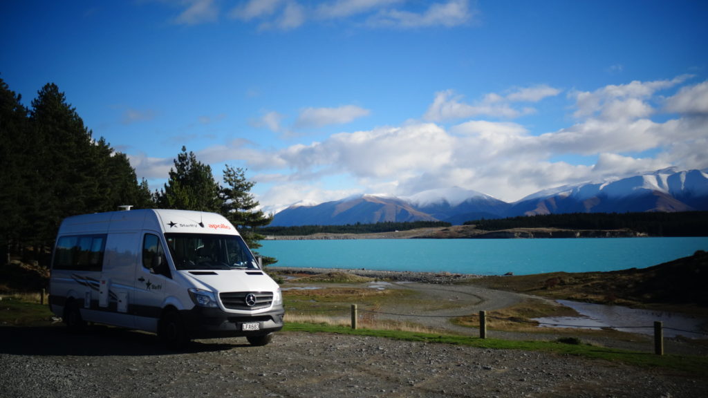 Met camper reizen door Nieuw-Zeeland