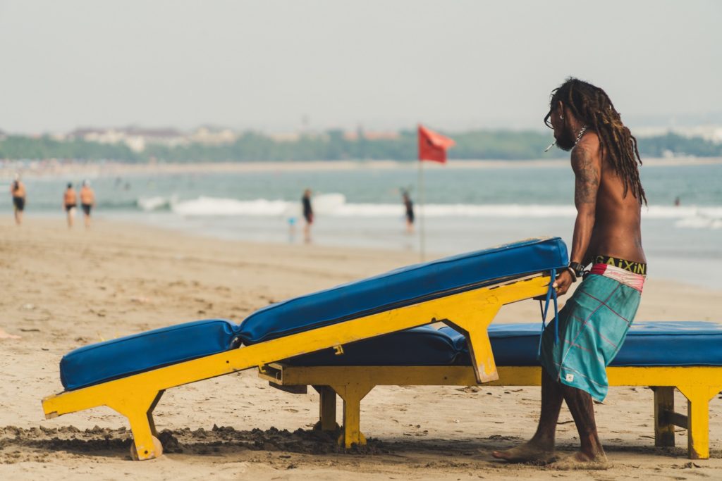 Het strand van Seminyak als een van de leuke plaatsen van Bali