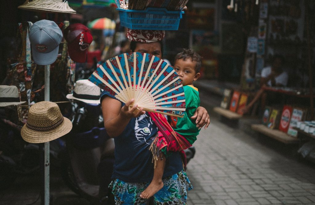 Markt in Ubud tijdens backpacken in Bali bij leukste plekken Bali